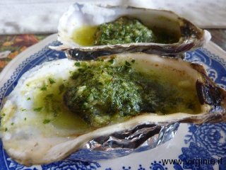 ostriche gratinate